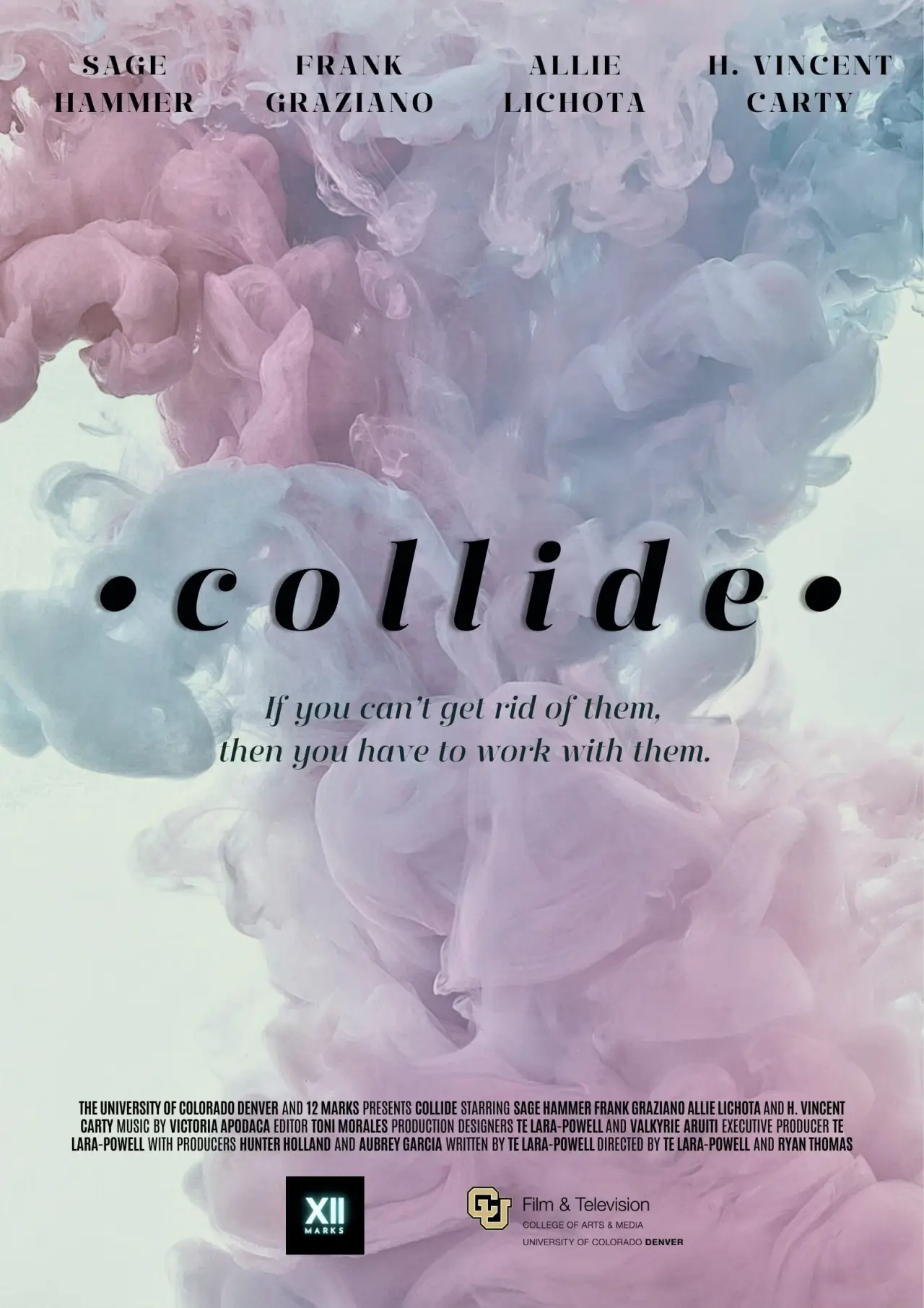 Plakat filmowy "COLLIDE"