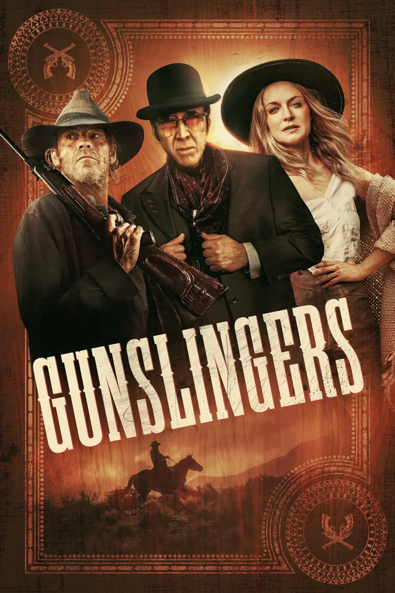 Plakat filmowy "Rewolwerowcy"