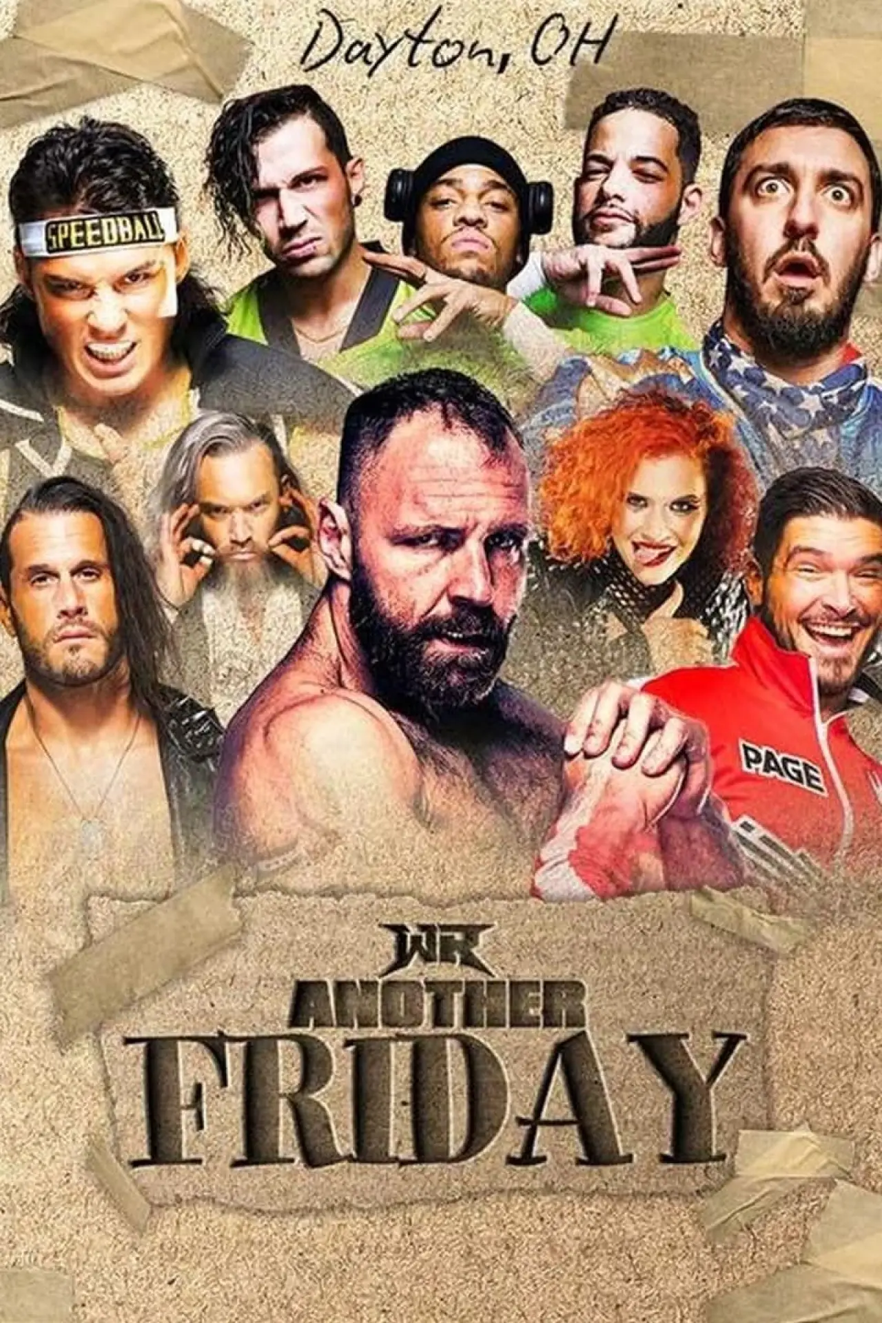 Plakat filmowy "Wrestling Revolver Another Friday"