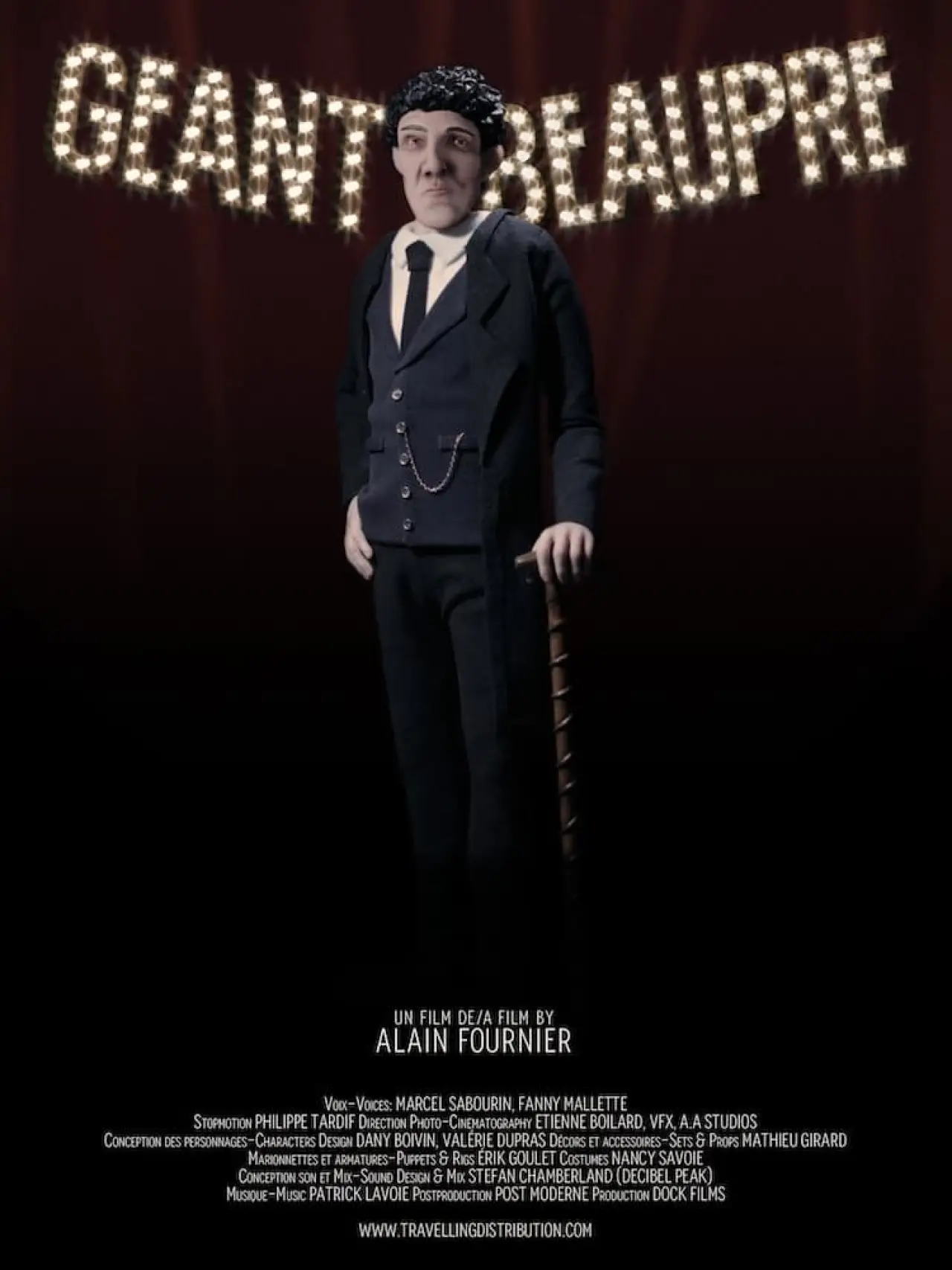Plakat filmowy "Géant Beaupré"