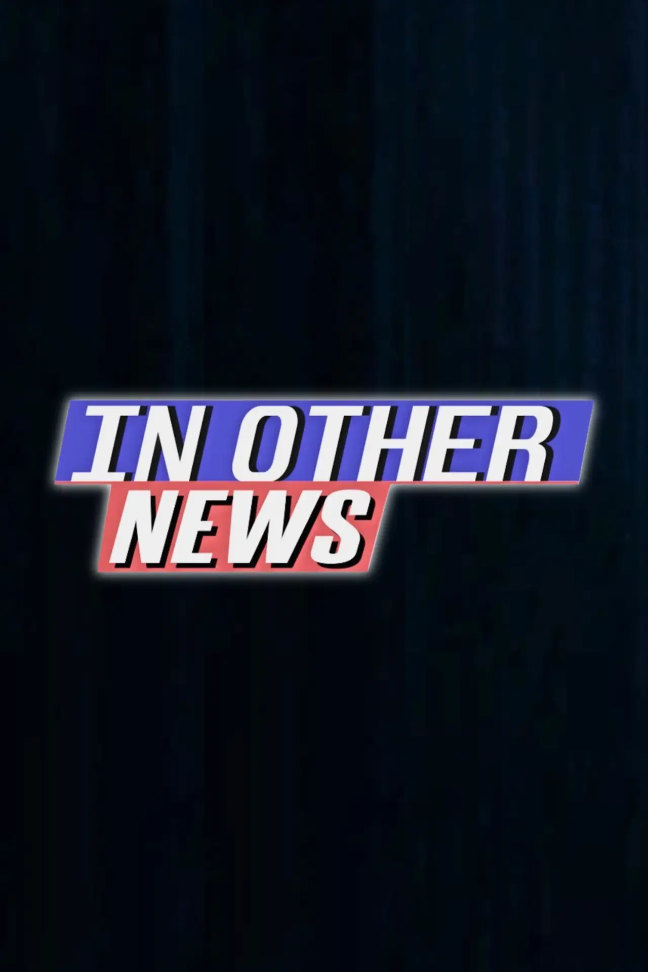 Plakat filmowy "In Other News"