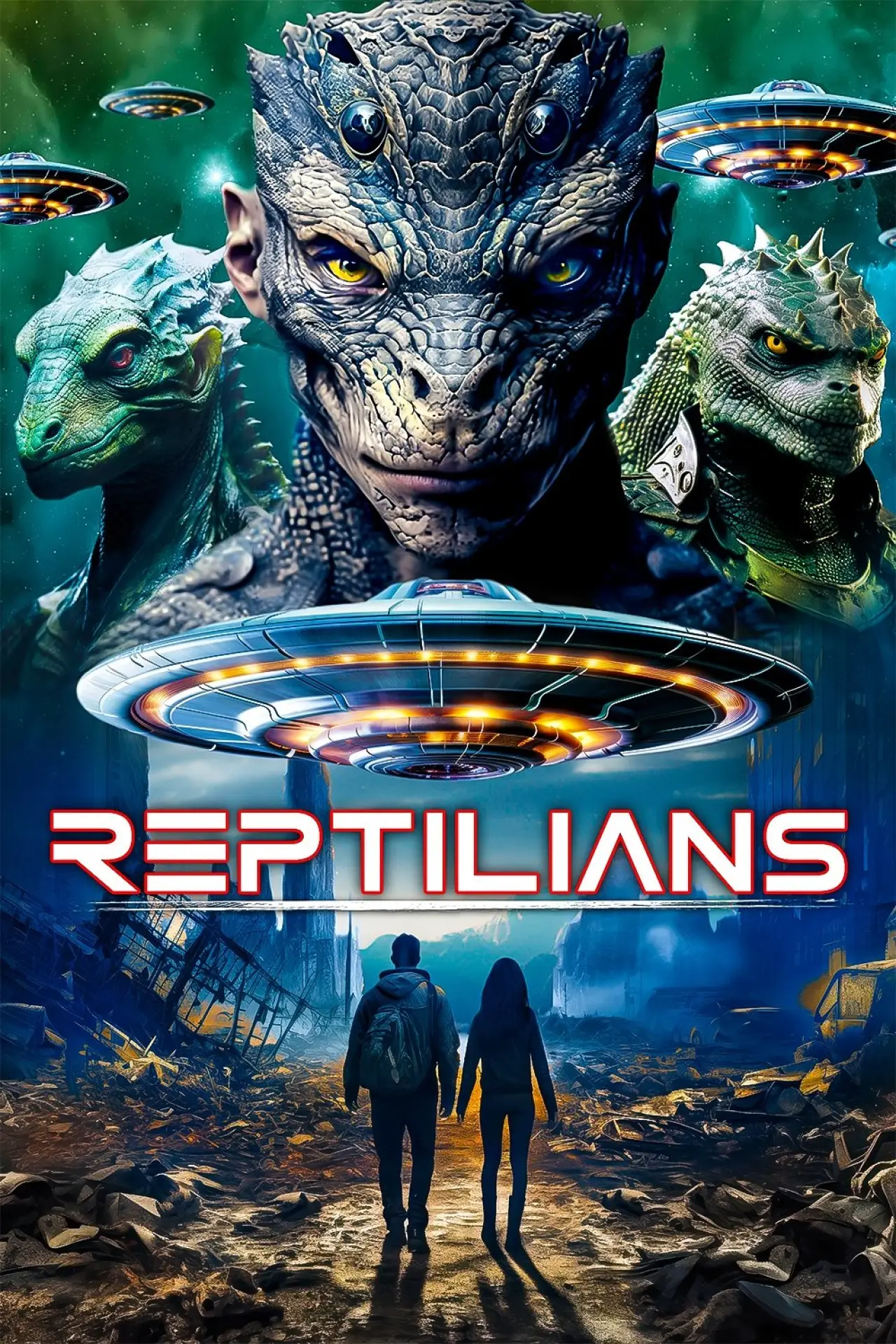 Plakat filmowy "Reptilians"