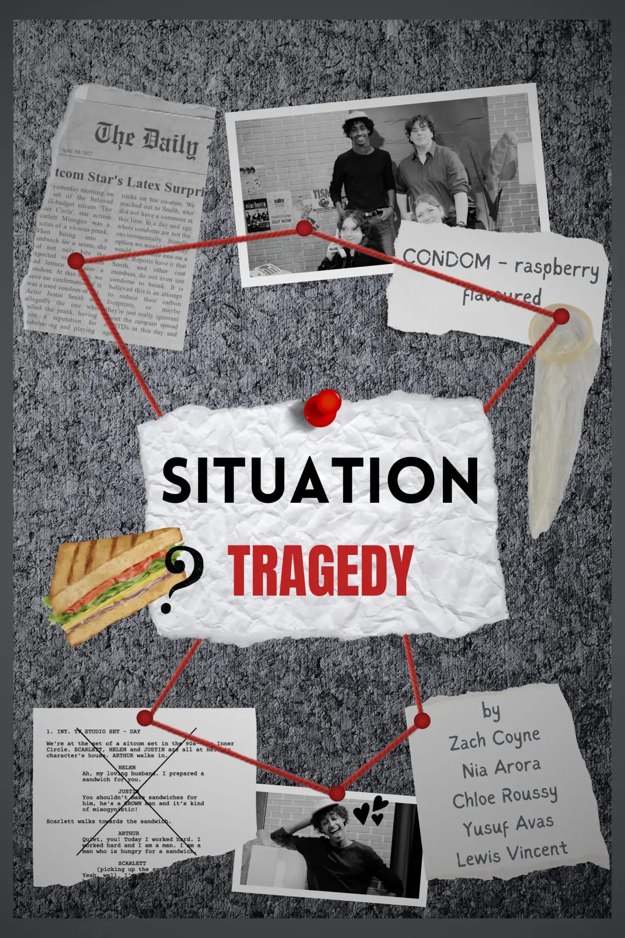Plakat filmowy "Situation Tragedy"