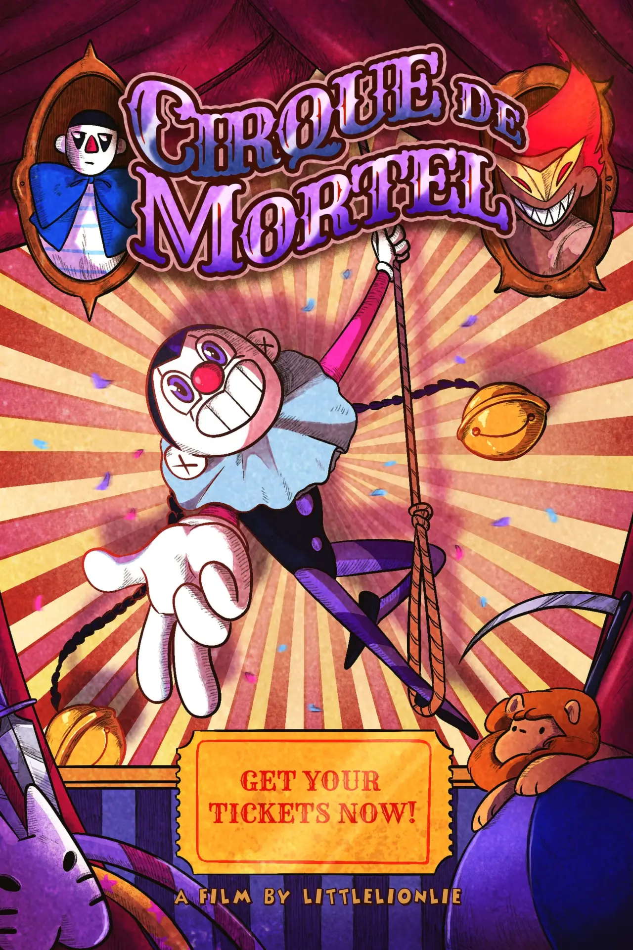 Plakat filmowy "Cirque de Mortel"