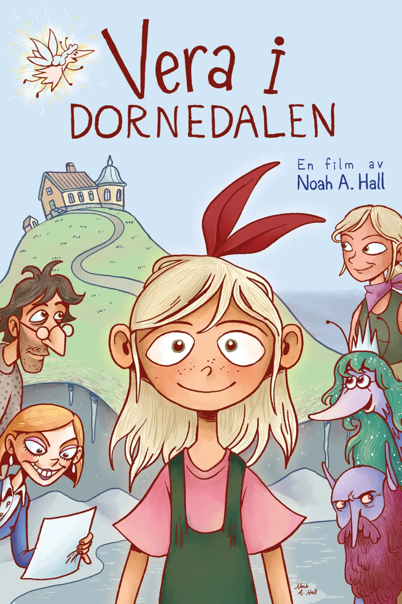 Plakat filmowy "Vera i Dornedalen"