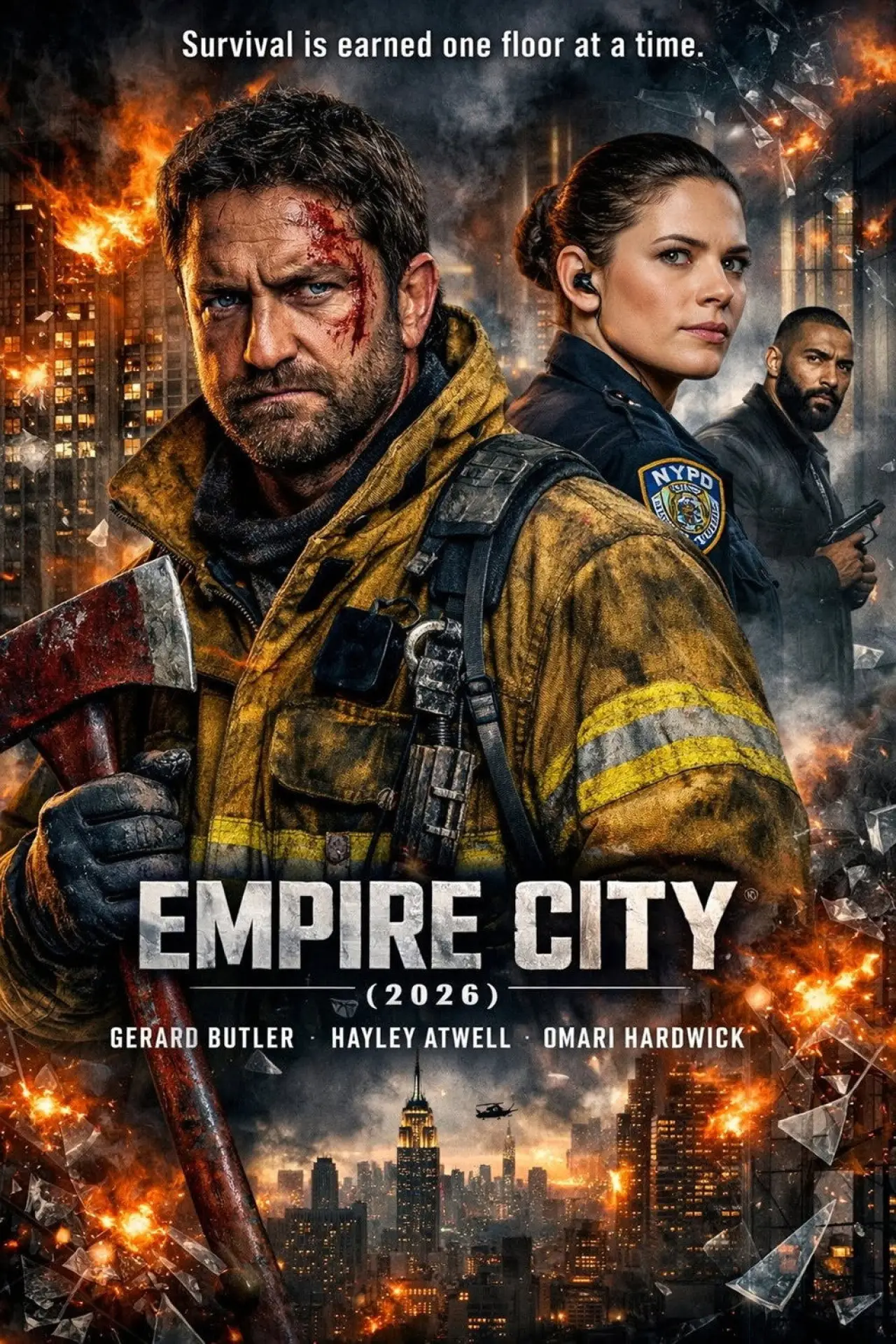 Plakat filmowy "Empire City"
