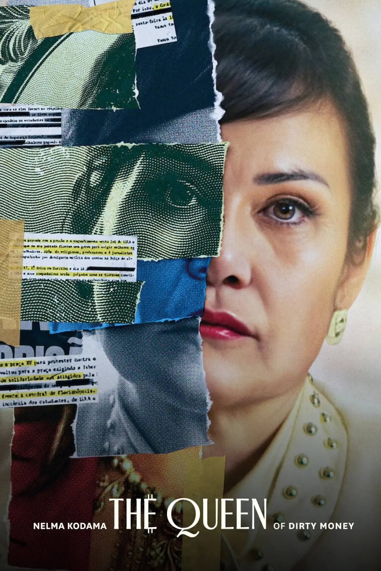 Plakat filmowy "Nelma Kodama: Królowa brudnych pieniędzy"