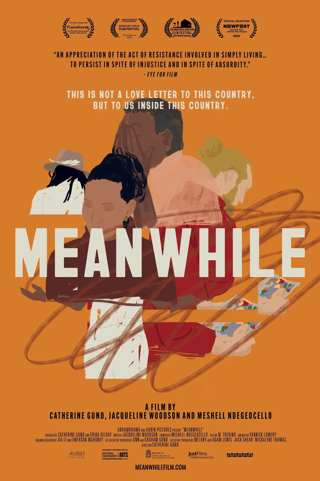 Plakat filmowy "Meanwhile"