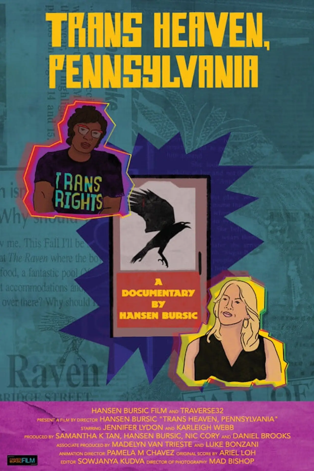 Plakat filmowy "Trans Heaven, Pennsylvania"