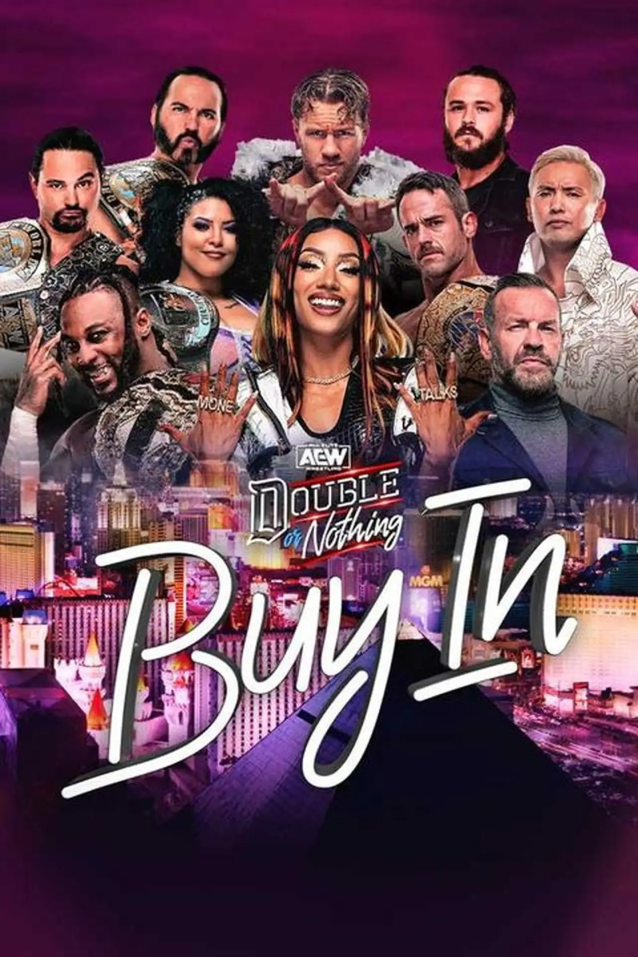 Plakat filmowy "AEW Double or Nothing 2024: The Buy In"