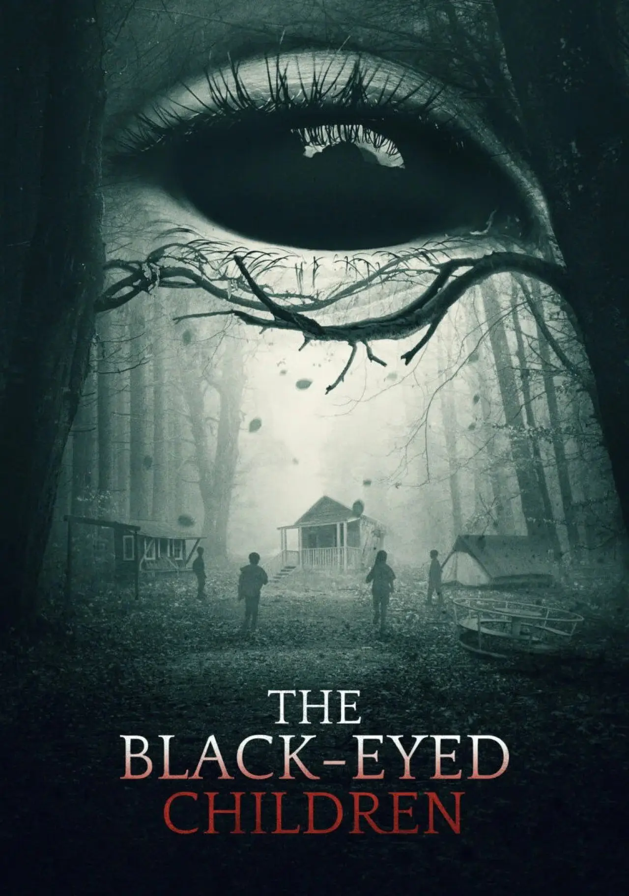 Plakat filmowy "The Black-Eyed Children"
