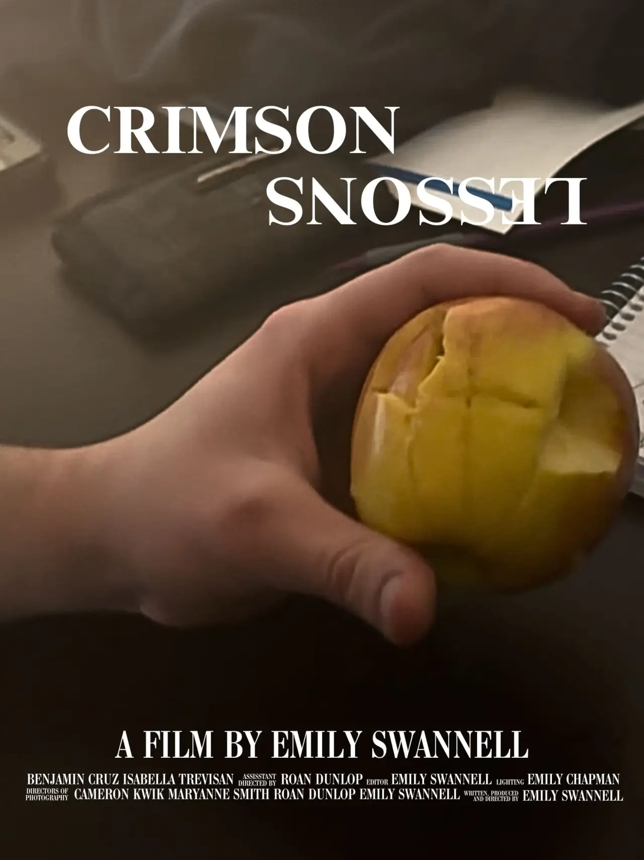 Plakat filmowy "Crimson Lessons"