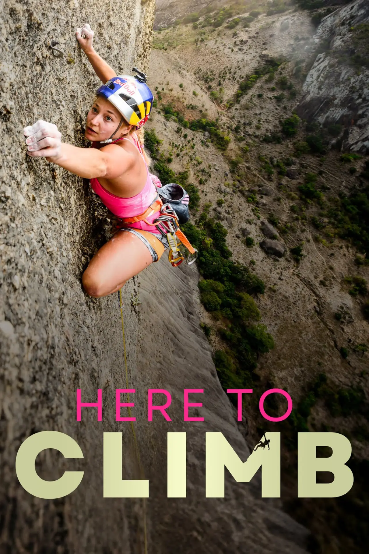 Plakat filmowy "Here to Climb"