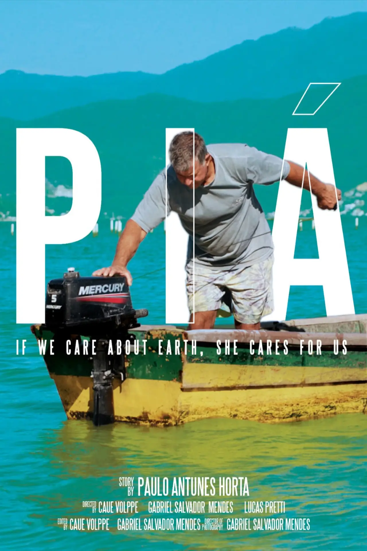 Plakat filmowy "Piá"