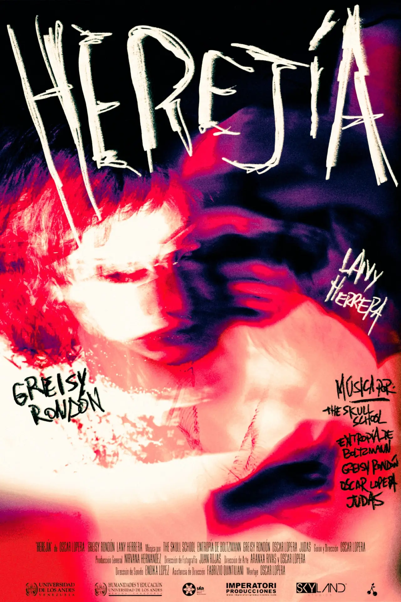 Plakat filmowy "Herejía"