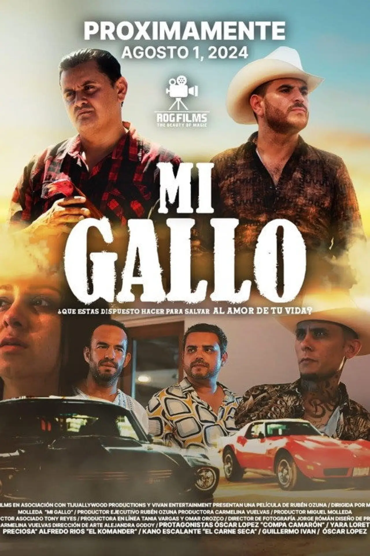Plakat filmowy "Mi Gallo"
