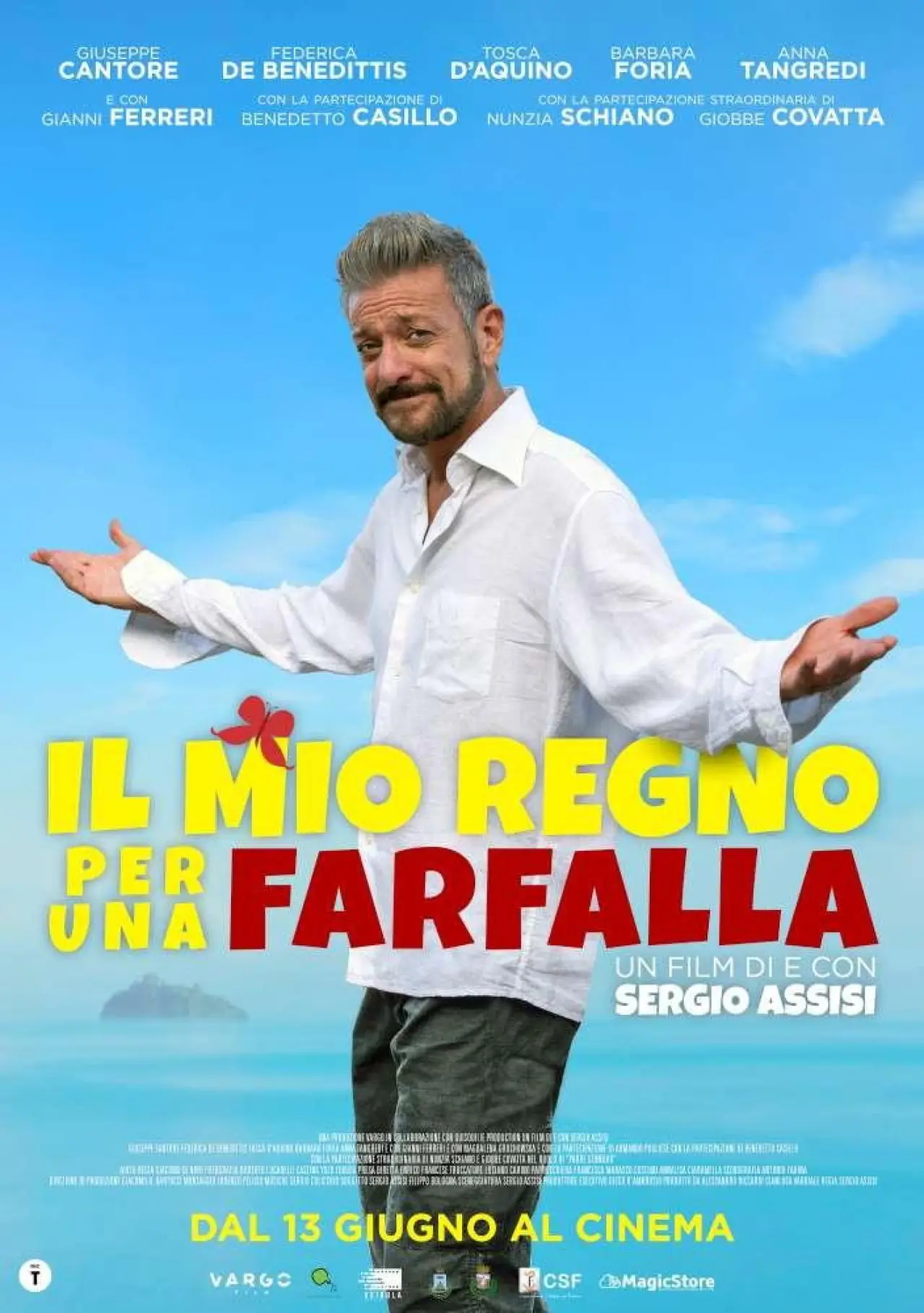 Plakat filmowy "Il mio regno per una farfalla"