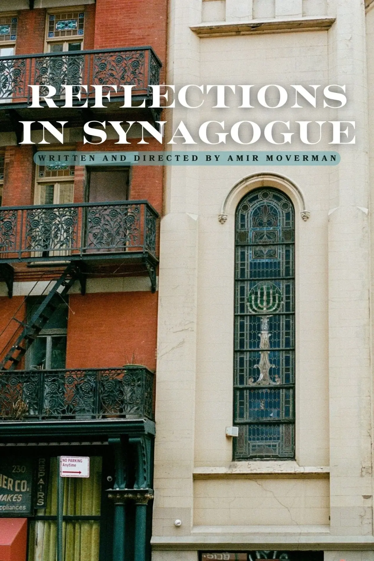 Plakat filmowy "Reflections in Synagogue"