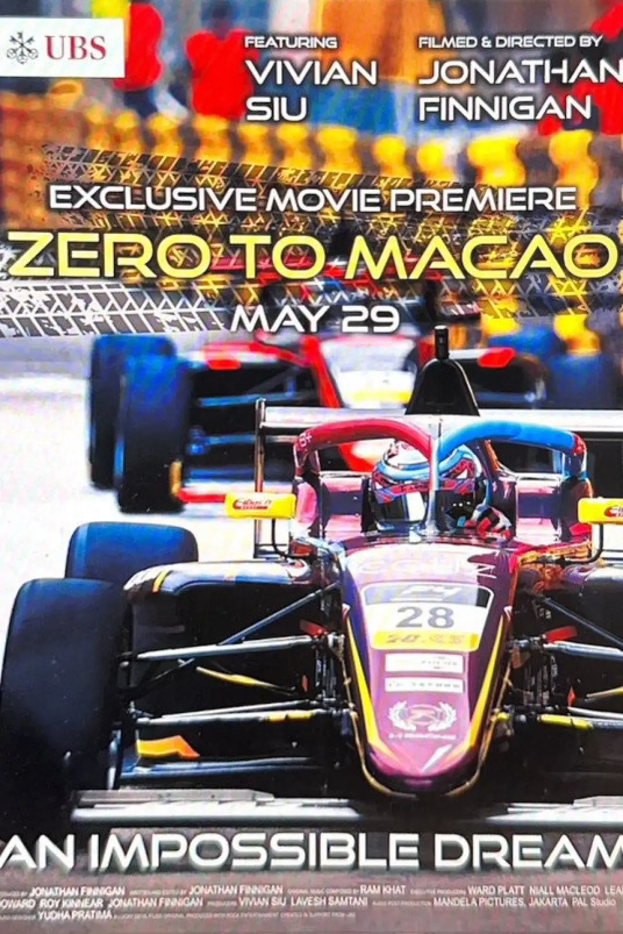 Plakat filmowy "Zero to Macao"