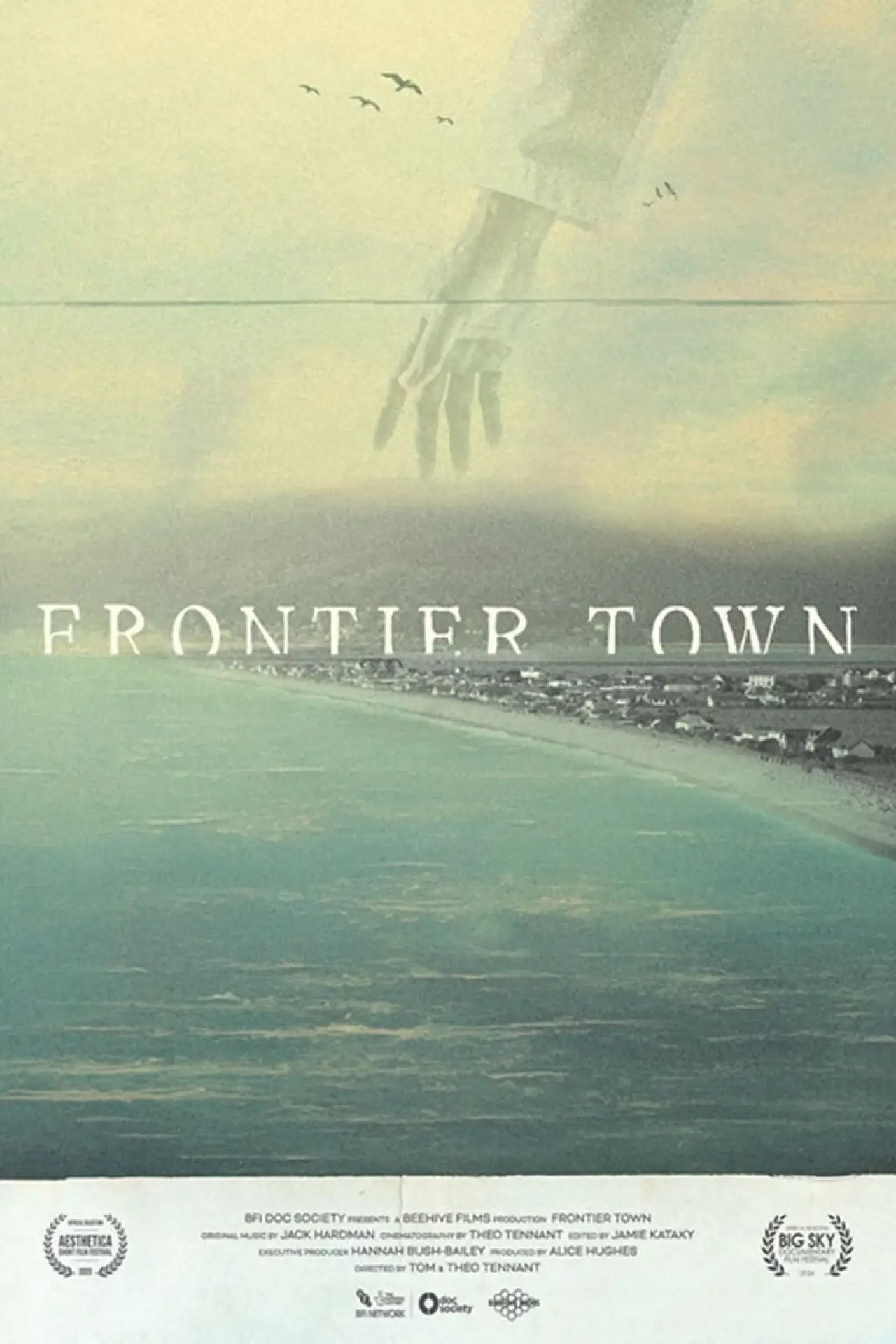 Plakat filmowy "Frontier Town"