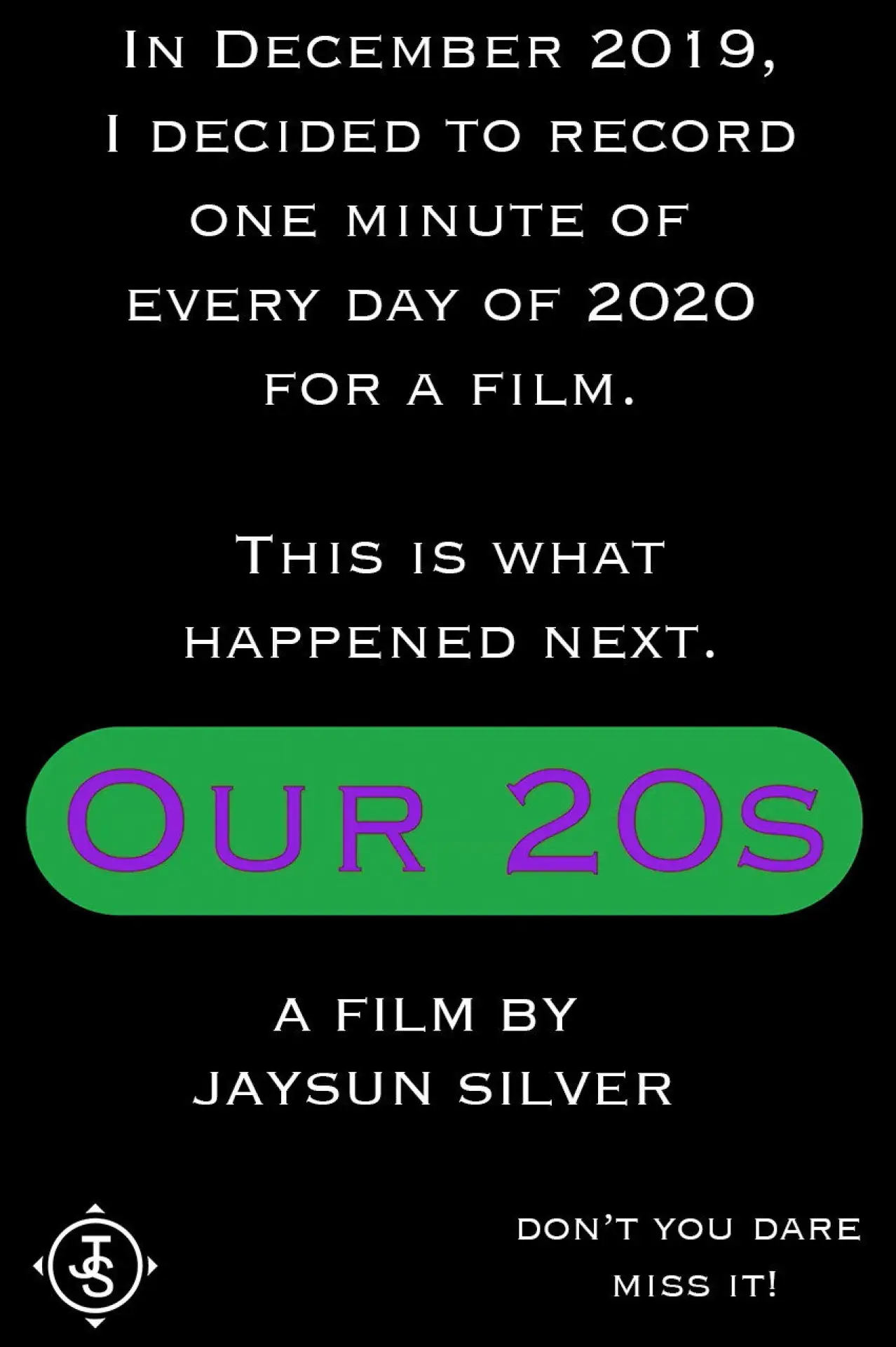 Plakat filmowy "Our 20s"