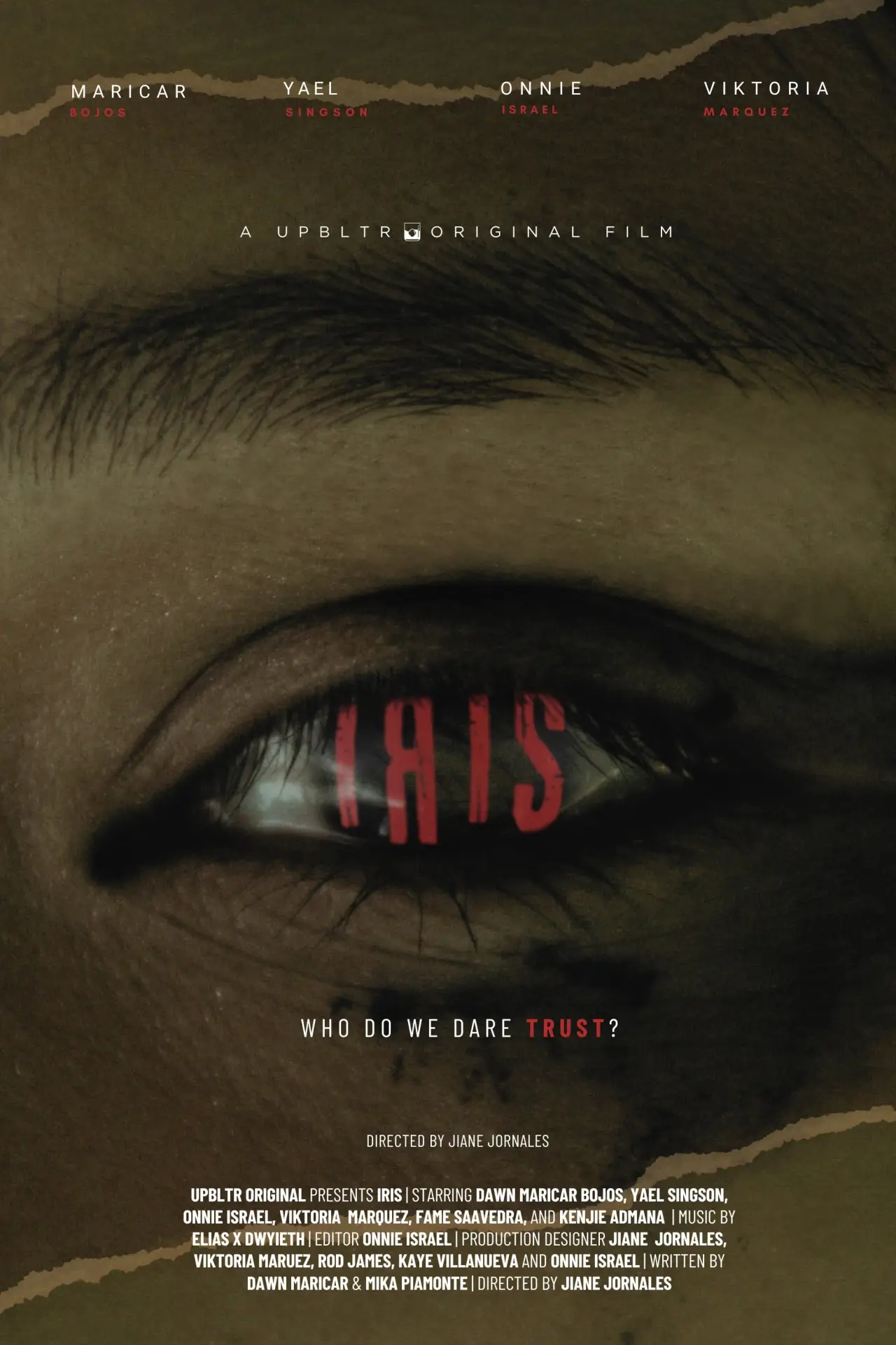 Plakat filmowy "IRIS"