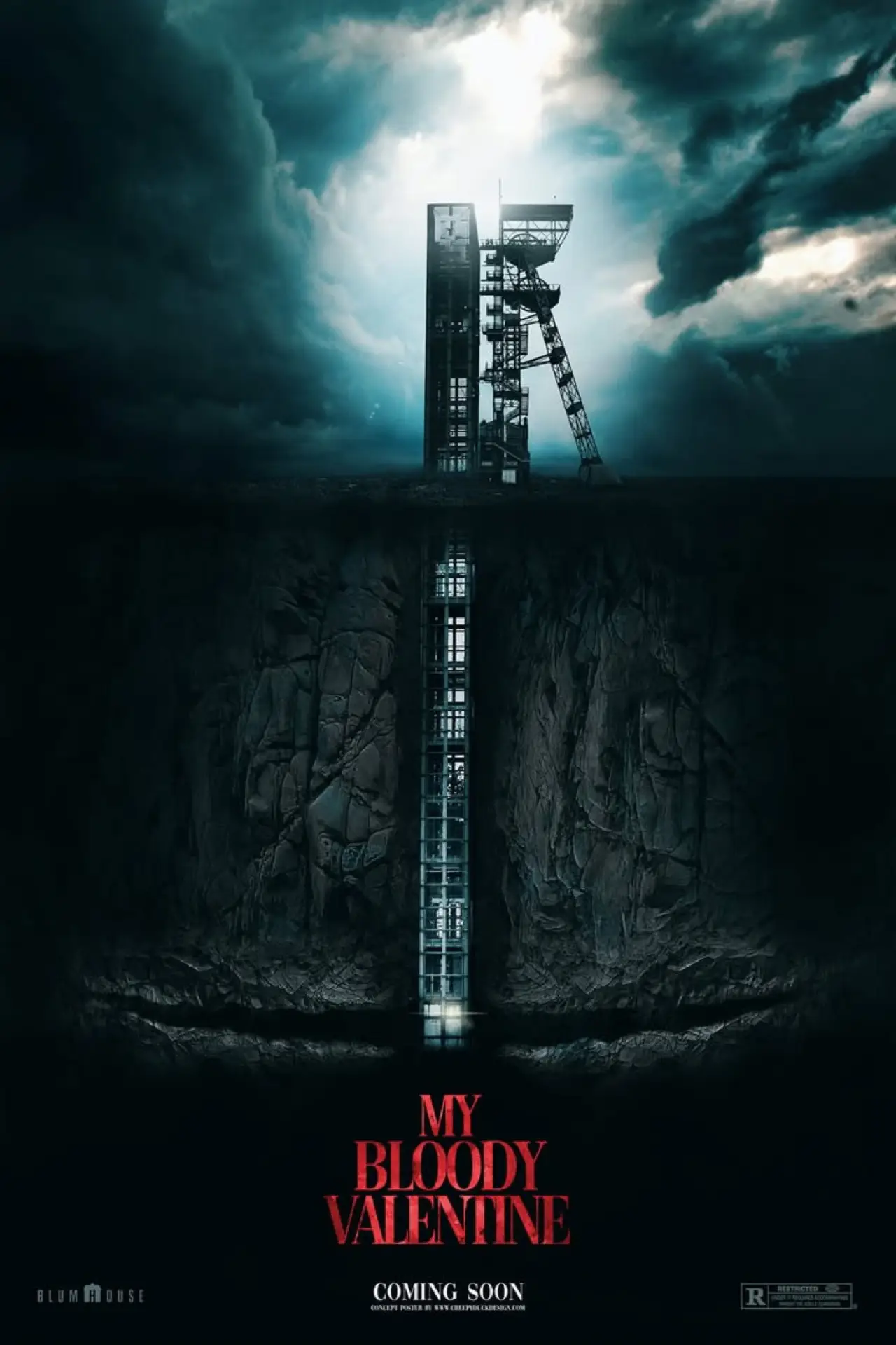 Plakat filmowy "My Bloody Valentine"