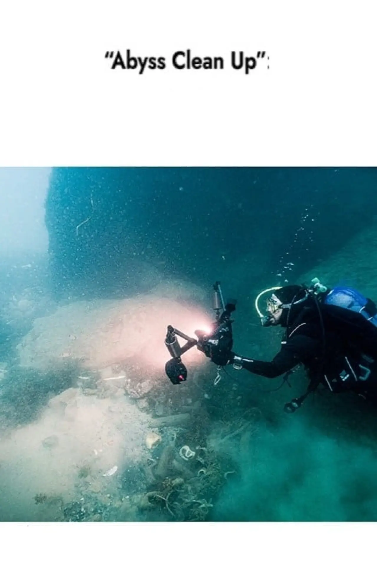 Plakat filmowy "Abyss clean up"