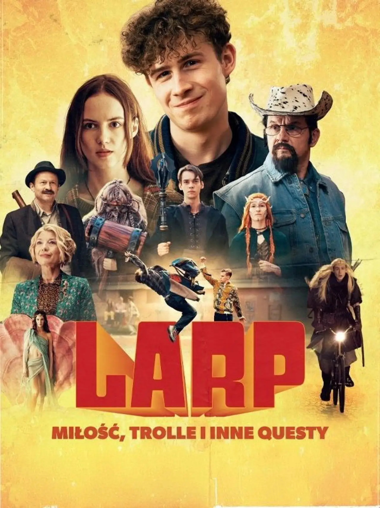 Plakat filmowy "LARP. Miłość, trolle i inne questy"