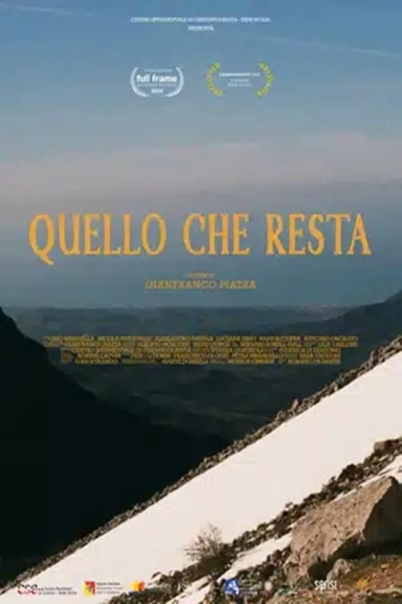Plakat filmowy "Quello che resta"