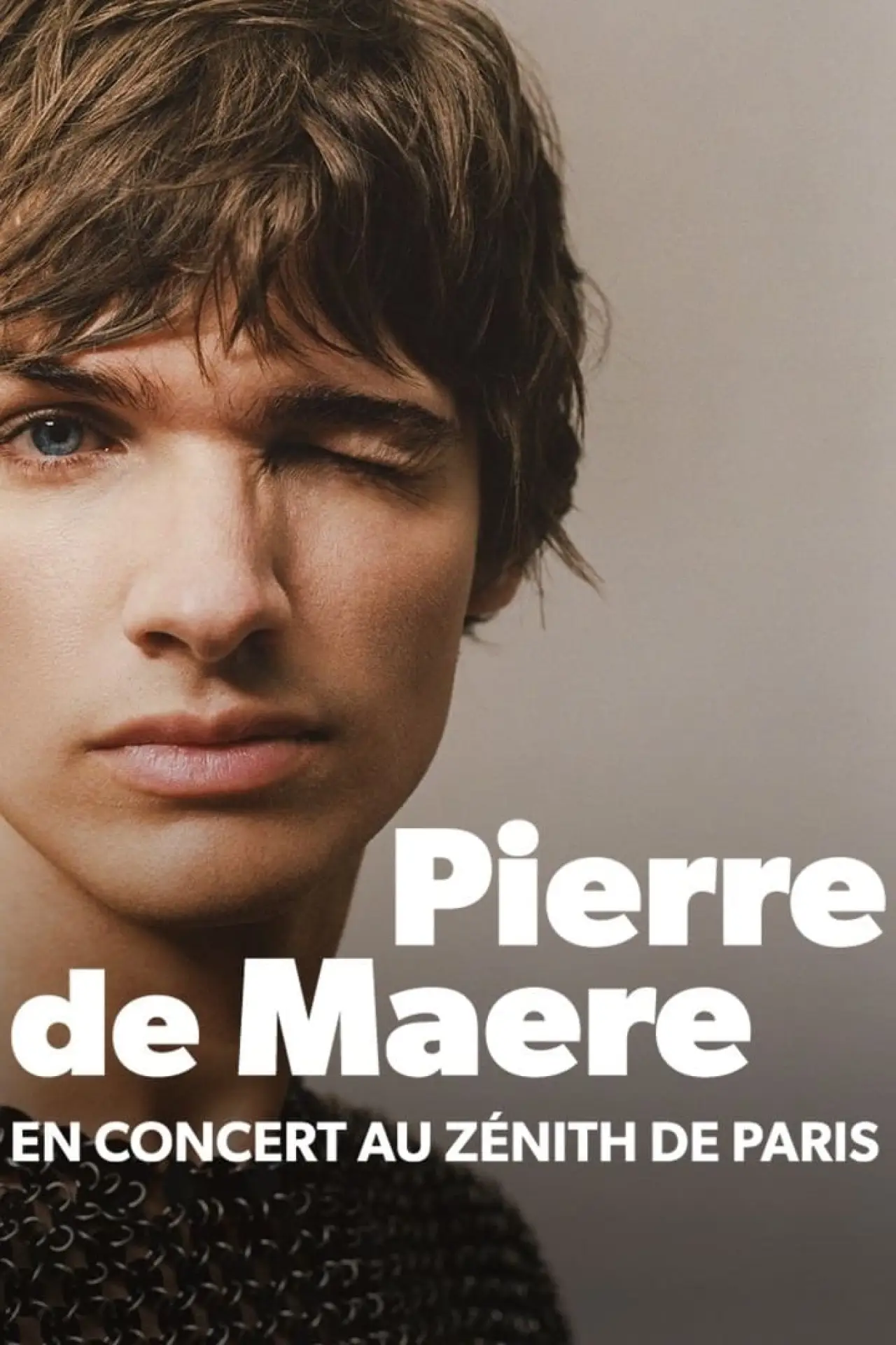 Plakat filmowy "Pierre de Maere en concert au Zénith de Paris"