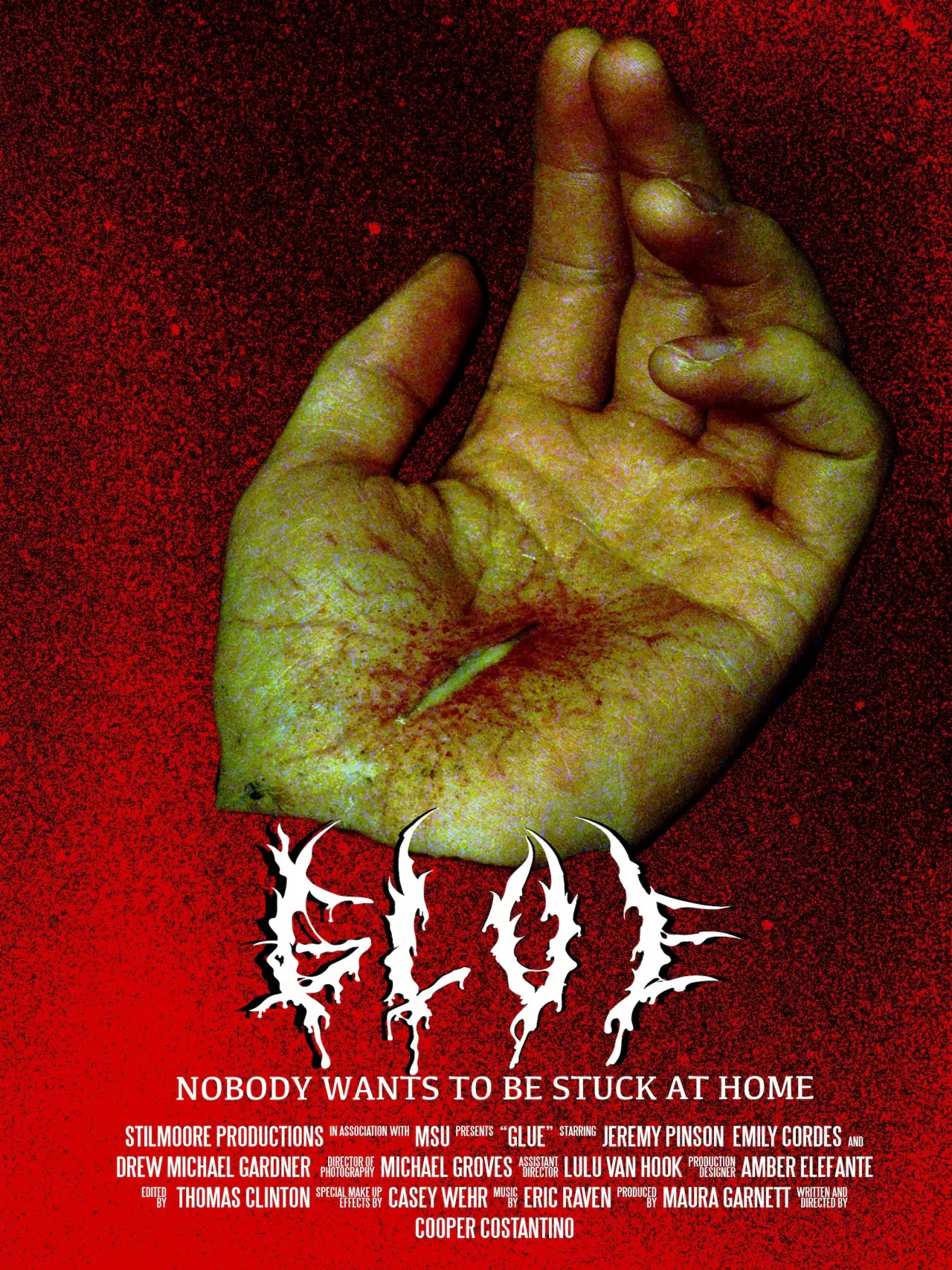 Plakat filmowy "Glue"