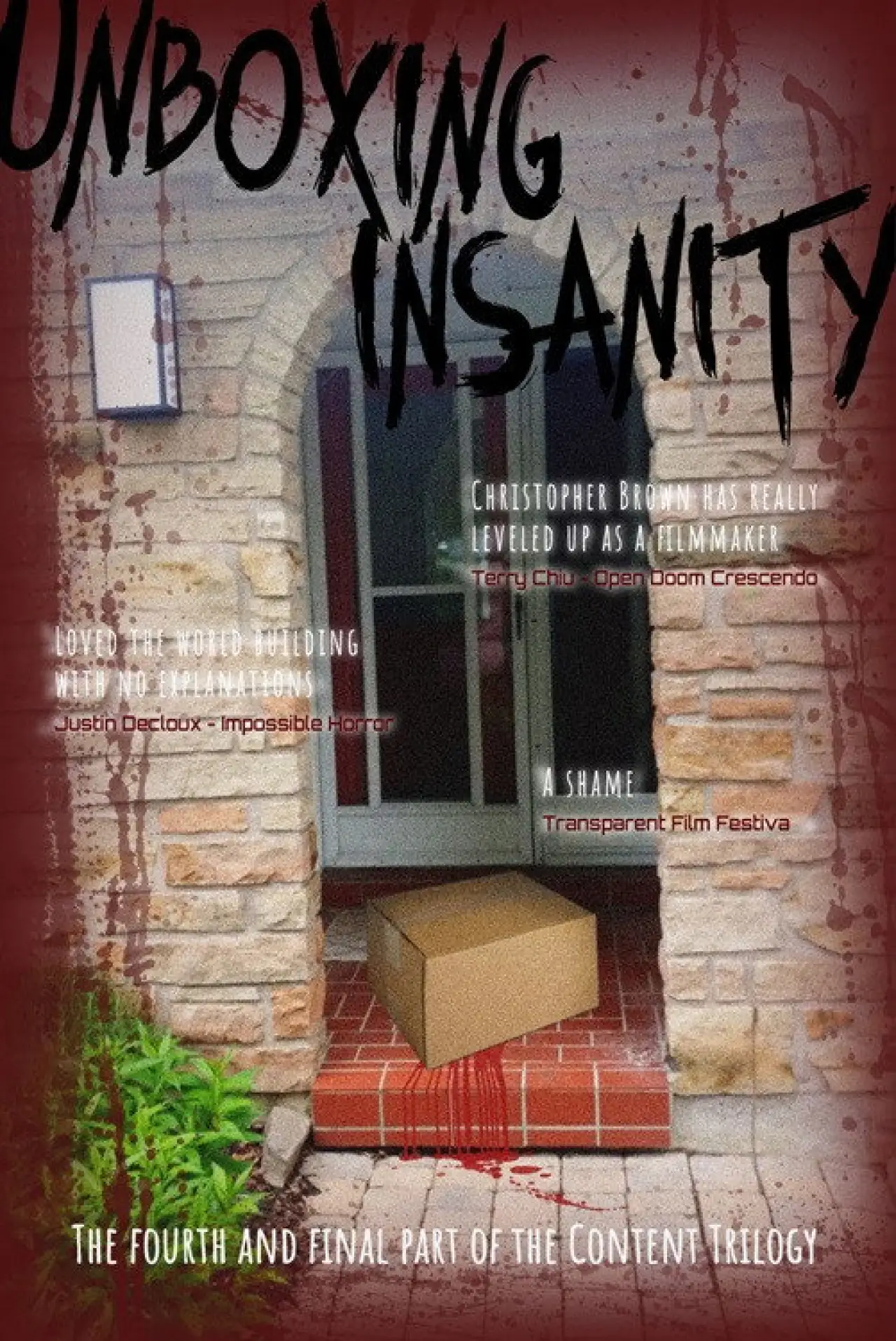 Plakat filmowy "Unboxing Insanity"