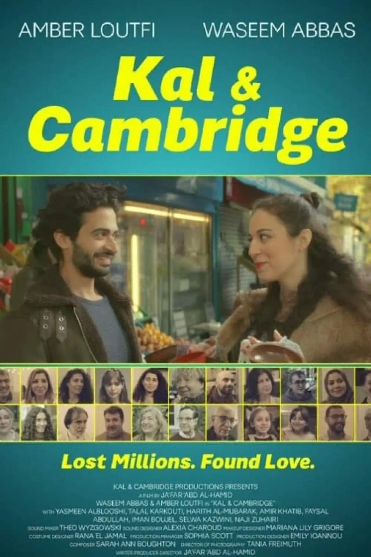 Plakat filmowy "Kal and Cambridge"