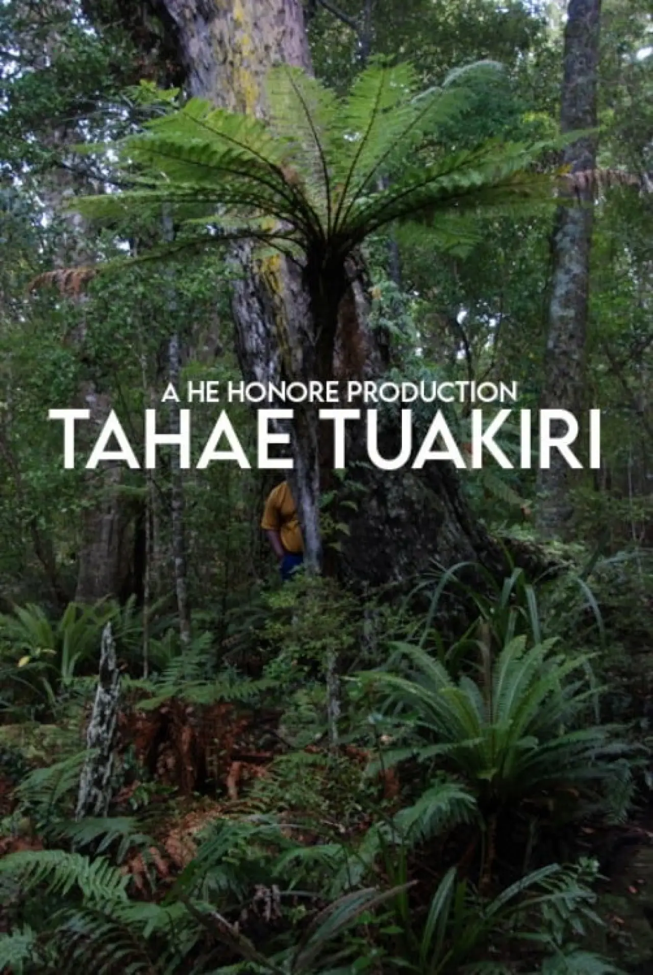 Plakat filmowy "Tahae Tuakiri"