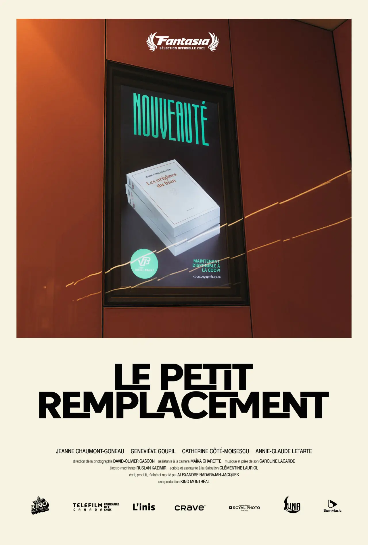 Plakat filmowy "Le petit remplacement"