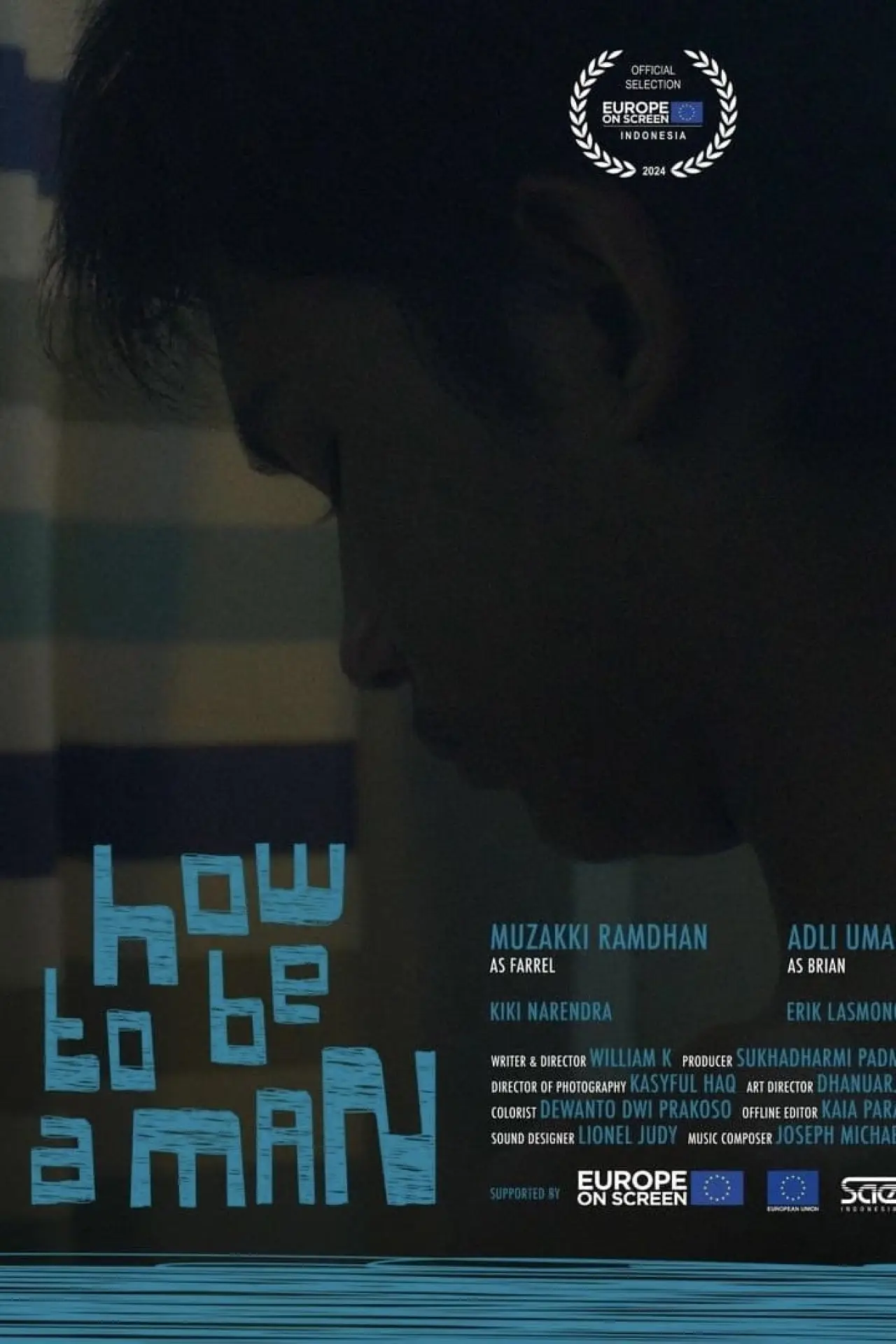 Plakat filmowy "How to Be a Man"