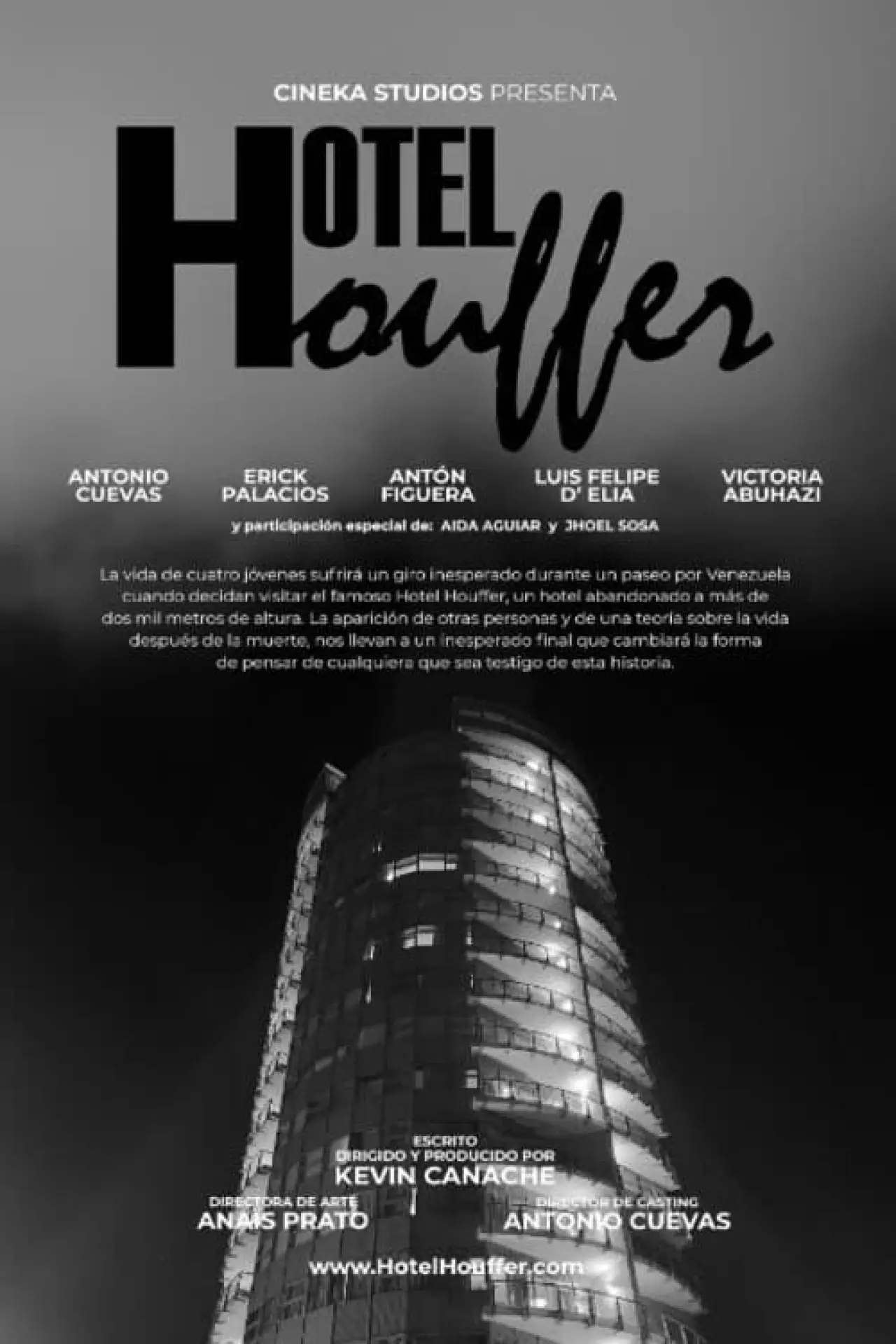 Plakat filmowy "Hotel Houffer"