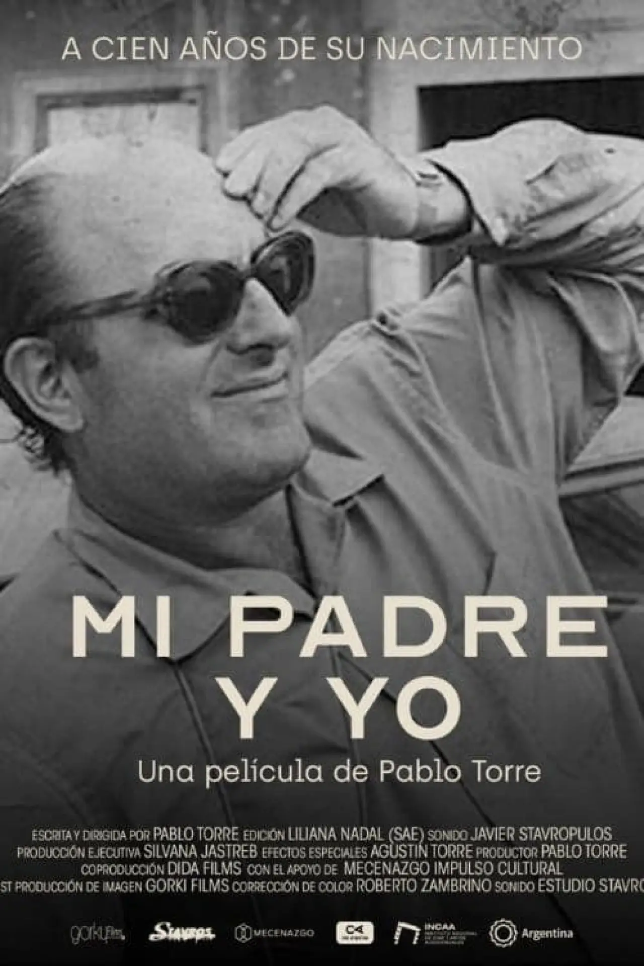 Plakat filmowy "Mi padre y yo"