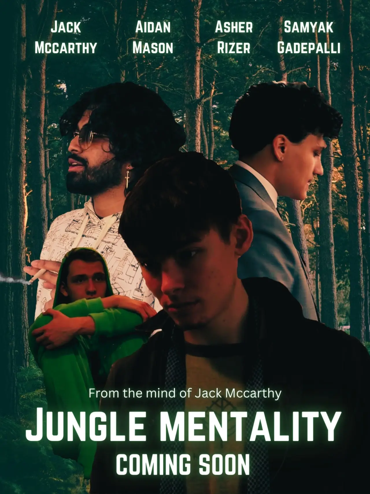 Plakat filmowy "Jungle Mentality"