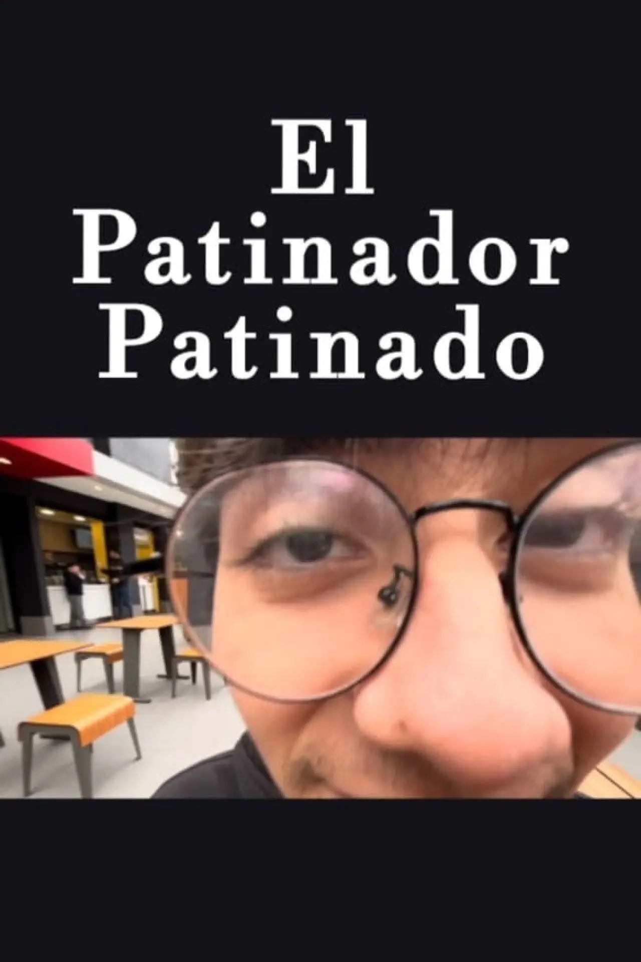 Plakat filmowy "El Patinador Patinado"