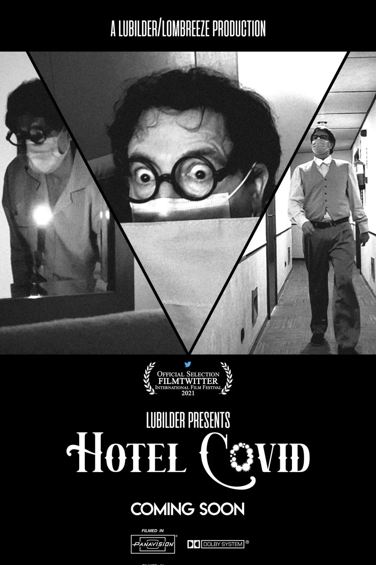 Plakat filmowy "HOTEL COVID"
