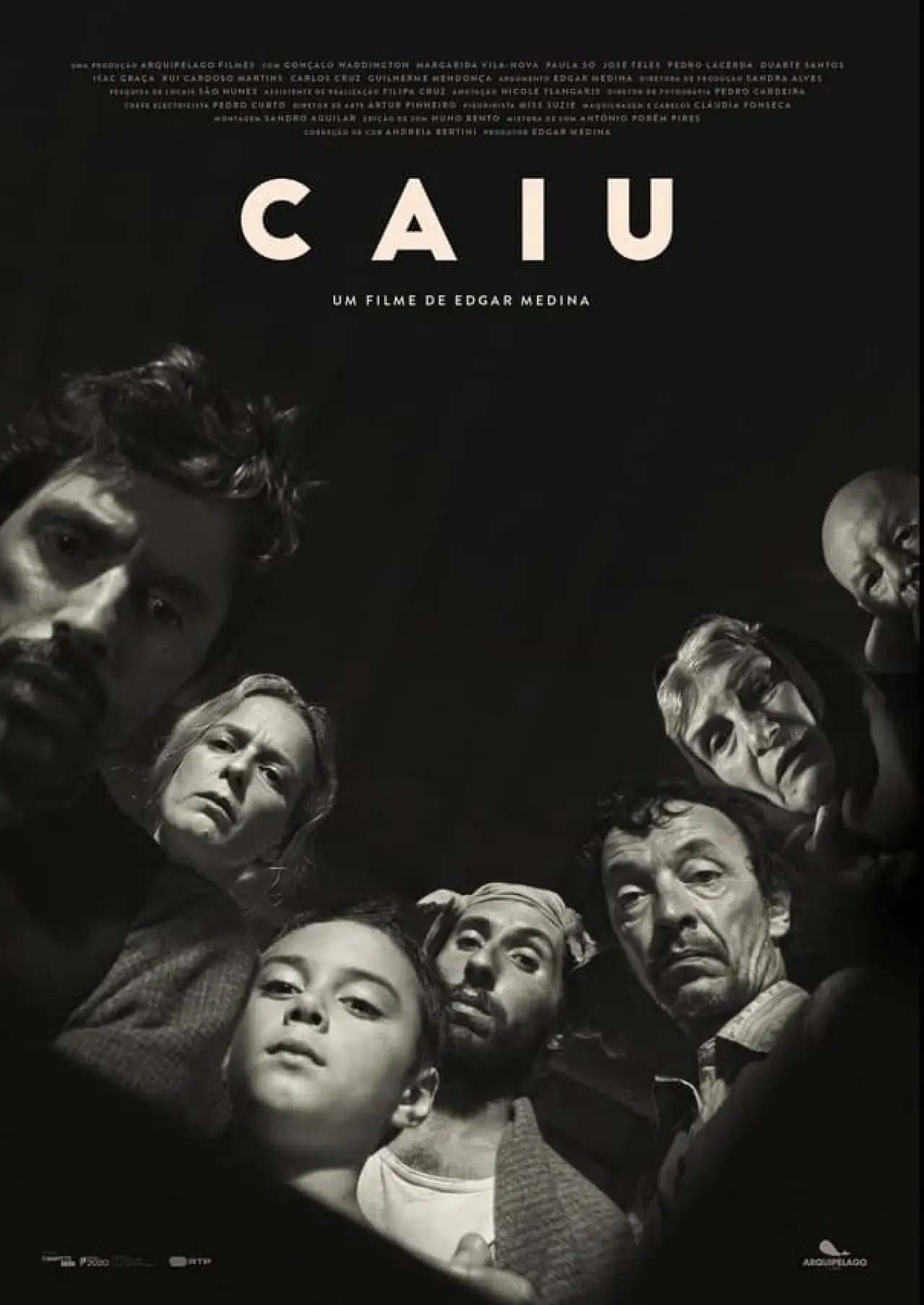 Plakat filmowy "Caiu"
