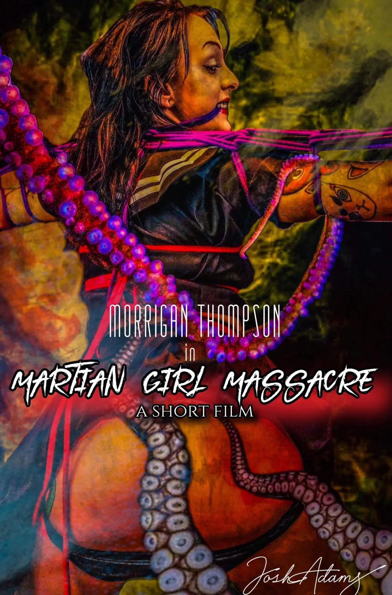 Plakat filmowy "Martian Girl Massacre"
