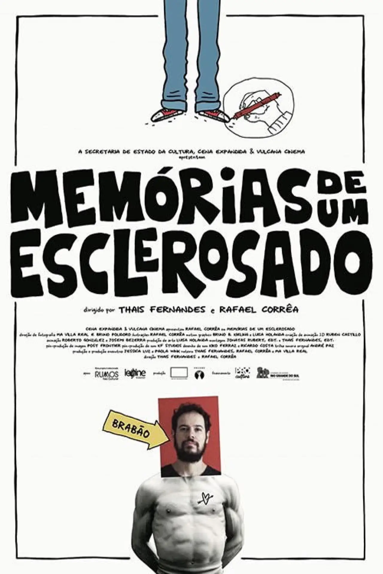 Plakat filmowy "Memórias de um Esclerosado"