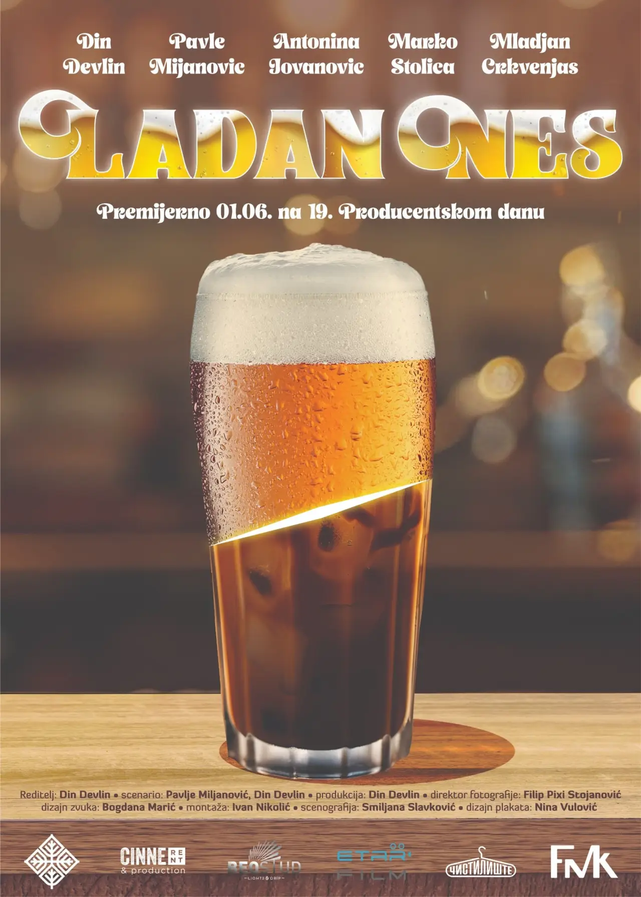 Plakat filmowy "Ladan Nes"
