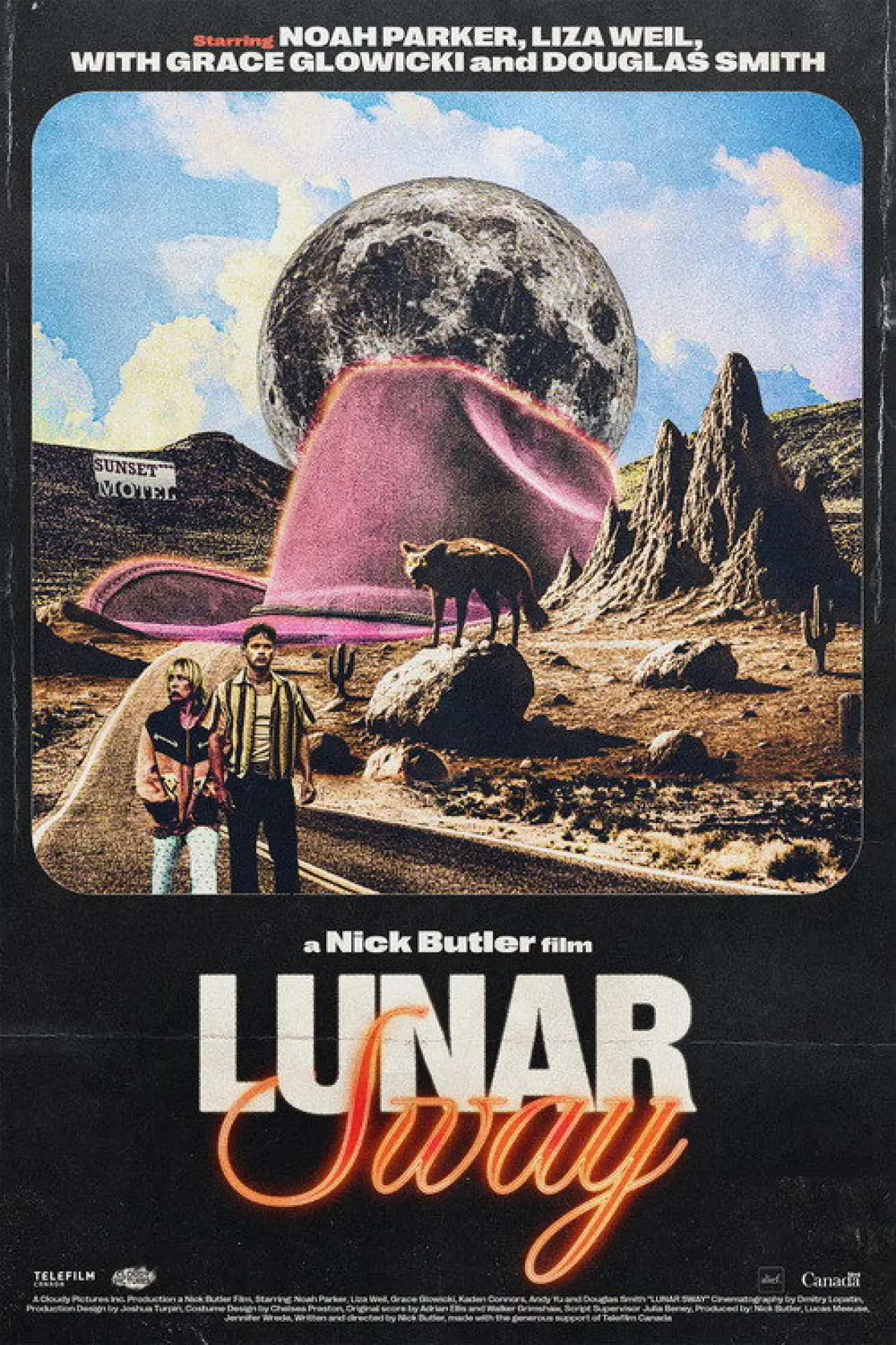 Plakat filmowy "Lunar Sway"