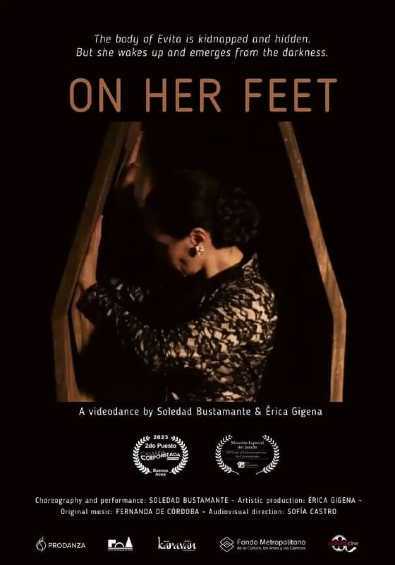 Plakat filmowy "De Pie"