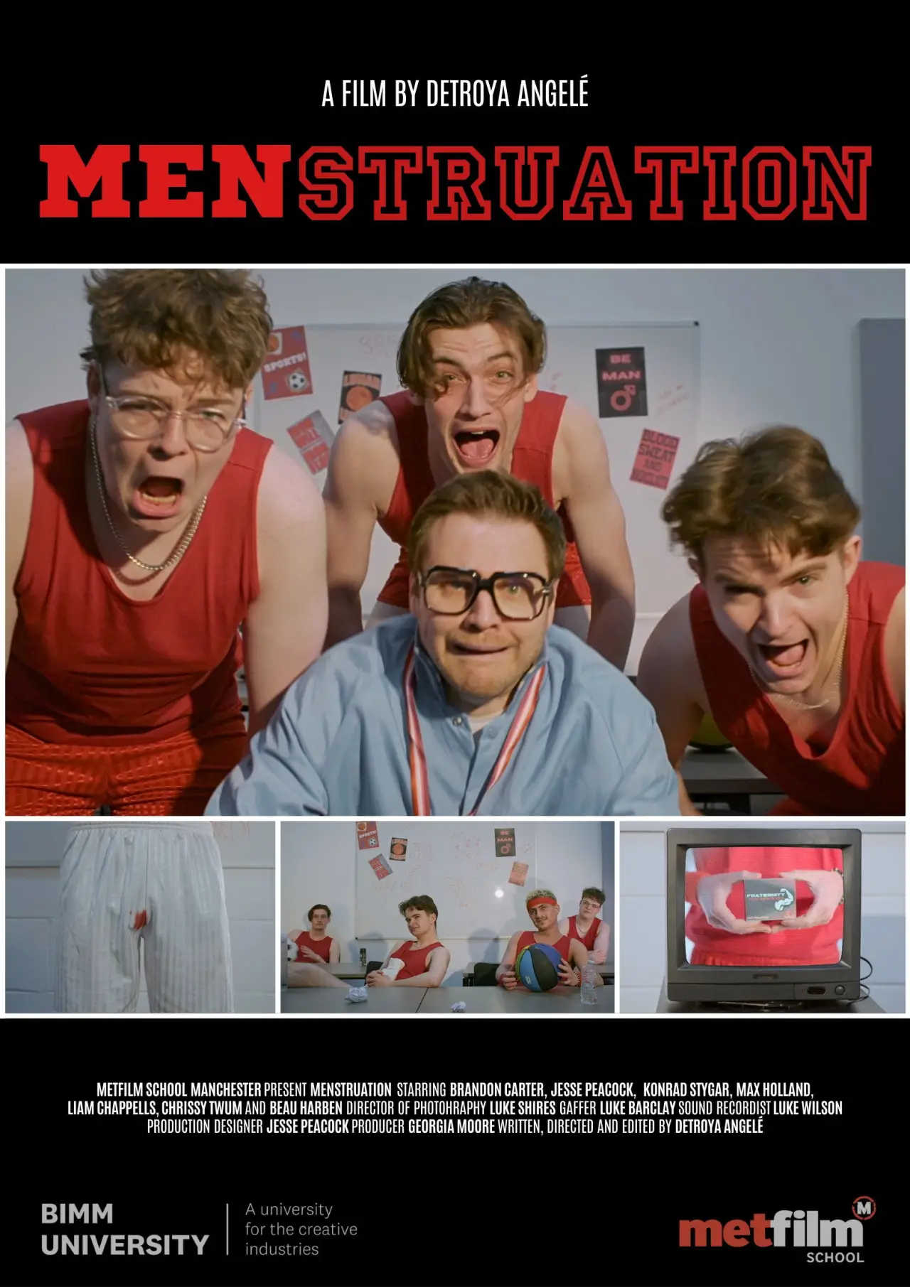 Plakat filmowy "MENstruation"
