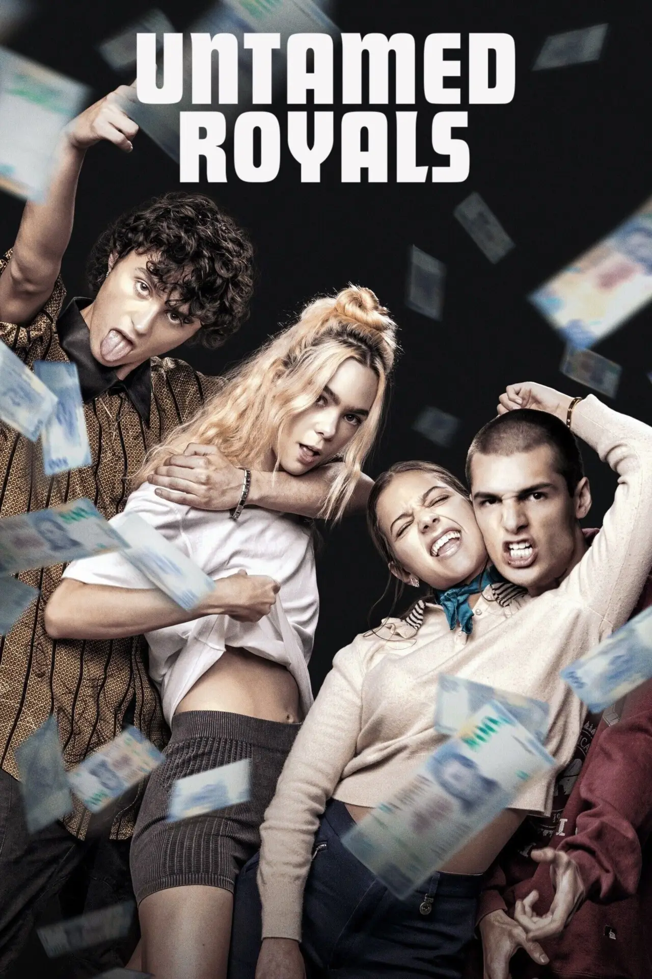 Plakat filmowy "Rozpuszczeni i bezkarni"